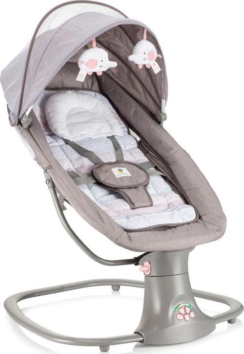 Mastela Elektrikli Otomatik Sallanan Bebek Ana Kucağı,5 Farklı Sallanma Hızı,Oyuncaklı