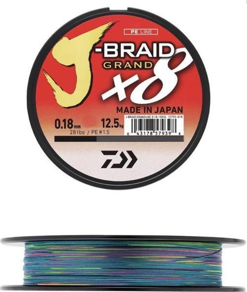 JB Grand 8B 300m Multi Color İp Misina 0,24 MM