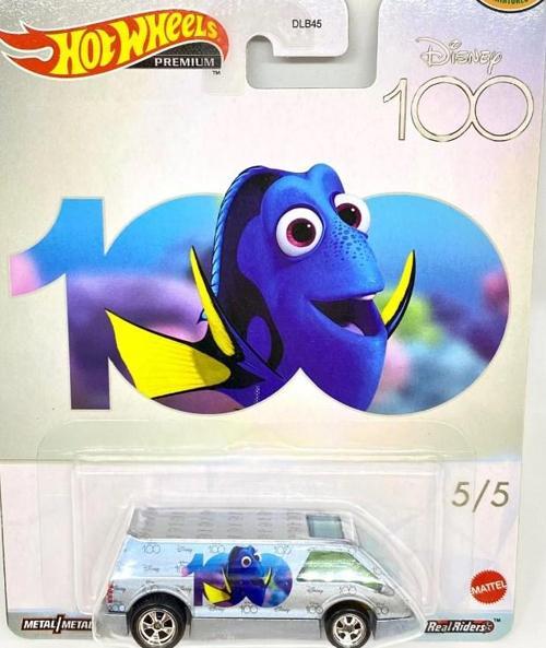 Disney 100 Years - Dory Dream Van XGW from Pixar Finding Dory - Hot Wheels Premium
