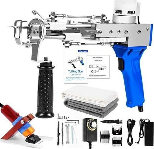 Elektrikli 2'si 1 Arada Halı Tafting Tabancası - Halı Dokuma Tufting Makinesi