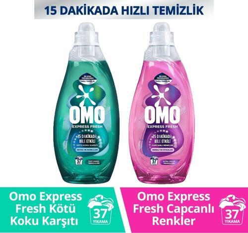 Express Fresh Beyaz Ve Renkliler 1480 ml Renkli Ve Siyah 1480 ml