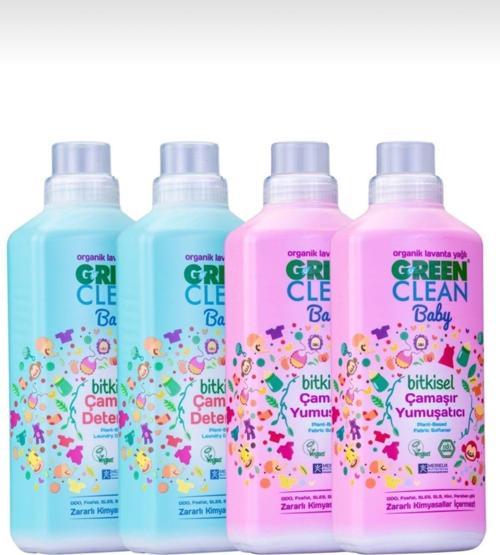 Baby Çamaşır Deterjanı 1000 ml 2 Adet + Baby Yumuşatıcı 1000 ml 2 Adet