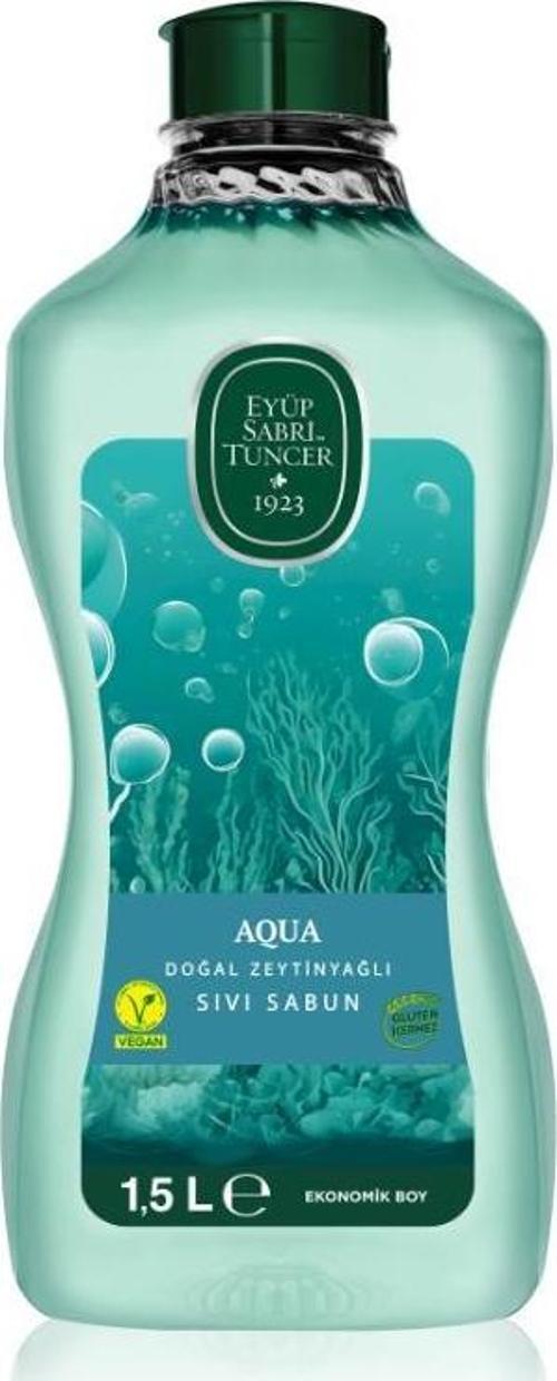 Doğal Zeytinyağlı Aqua Sıvı Sabun 1,5 L