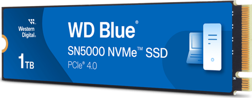WD Blue SN5000, WDS100T4B0E, 1TB, 5150/4900, Gen4, NVMe PCIe M.2 2280,  SSD