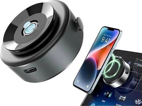  Akıllı vakumlu  araç tutucu mobil telefon tutucu manyetik gri teknoloji 