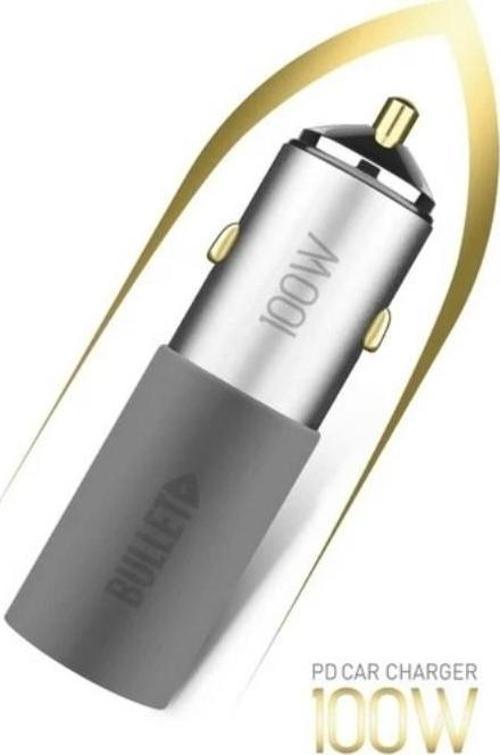 100W Araç Çakmaklık Şarj Cihazı Type-C Usb Turbo Hızlı Şarz Laptop Bilgisayar tablet telefon uyumlu