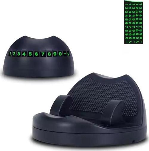 Evrensel Kaymaz Telefon Tutucu Mat - Numaratörlü Dashboard Stand (iPhone, Samsung, Huawei Uyumlu)