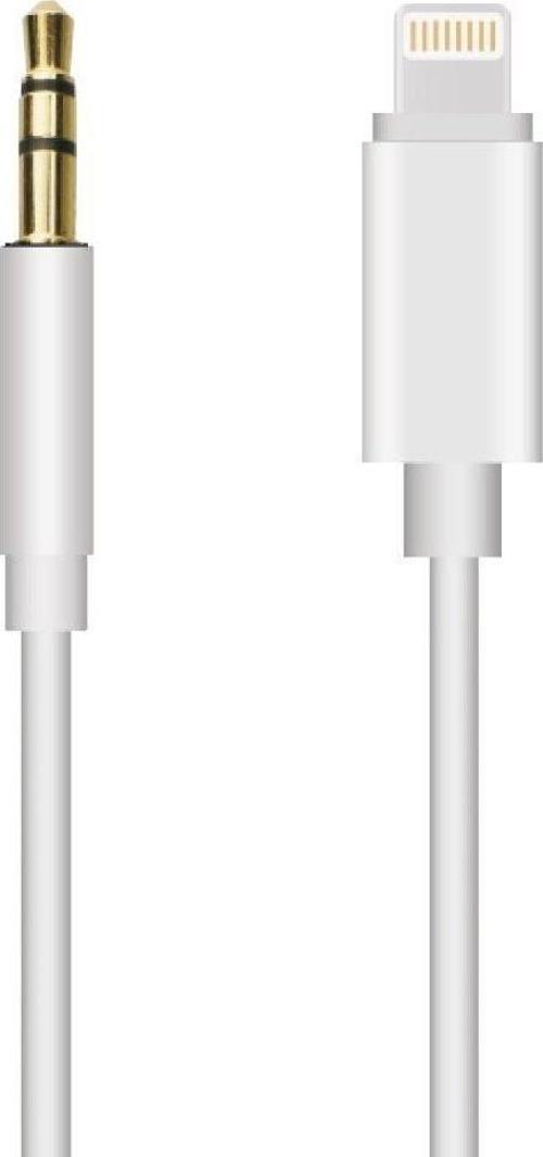 Lightning To Aux Kablo 1mt 3.5mm Aux Apple İphone 7 8 X 11 12 13 Mini Pro Max Uyumlu Ses Dönüştürücü