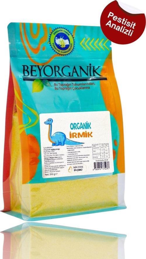 Organik Bebek Irmik 350gr (PESTİSİT VE AFLATOKSİN ANALİZLİ)