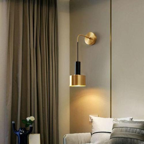Metal Retro Dekoratif Rustik Gold Aplik