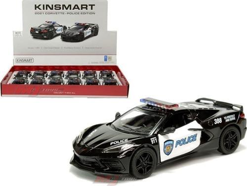 1:36 Ölçek 2021 Corvette -Police-firefighter Edition