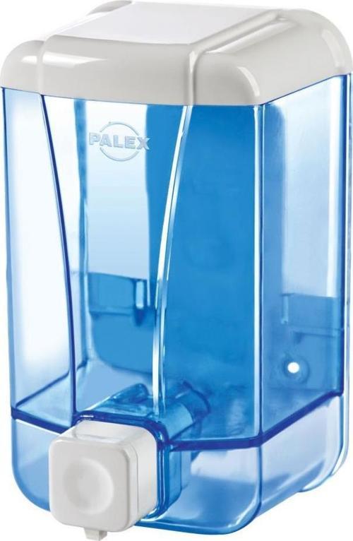 Palex Sıvı Sabun Dispenseri 1000 CC Şeffaf Mavi-3430-1