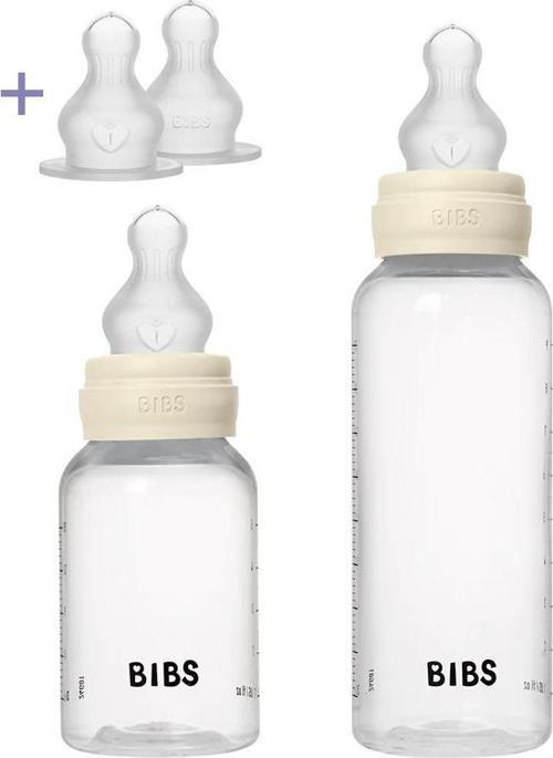 İkili Silikon Biberon Seti Ivory 150ml/270 ml