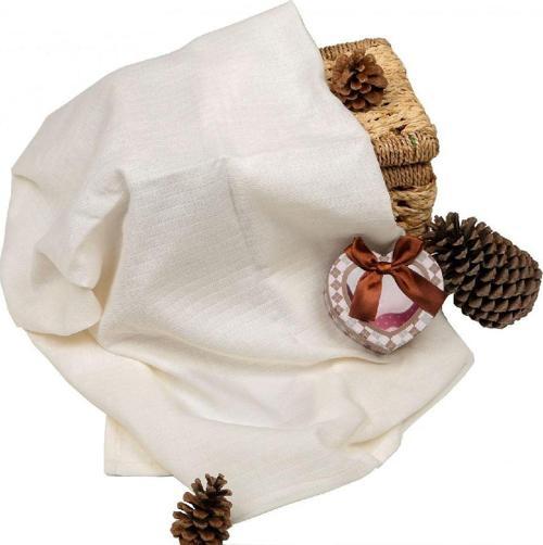 Çok Amaçlı Müslin Örtü 100x80 cm - Ekru 8682476853148