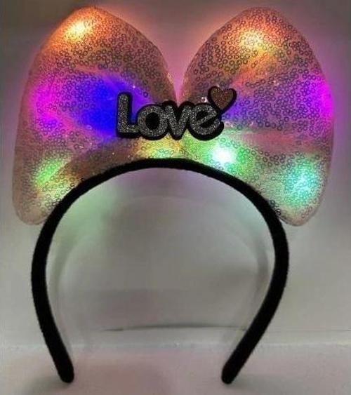 Led Işıklı Love Taç