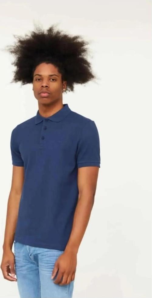 Erkek T-shirt 4613 Indigo