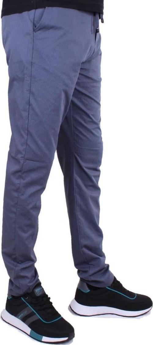 Twister Crespo 794 Koyu Mavi Normal Bel Dar Paça Erkek Kanvas Pantolon