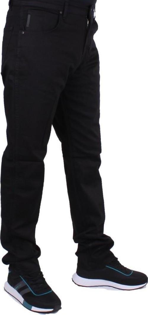 Twister Vegas 132-284 Siyah Yüksek Bel Rahat Paça Erkek Jeans Pantolon