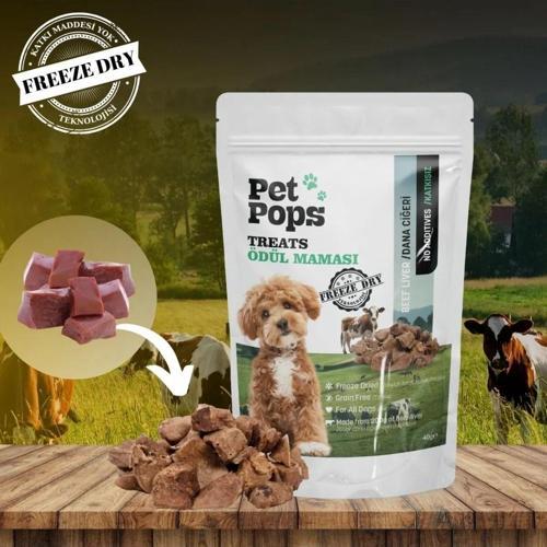 Dana Ciğer – Freeze Dry , Köpek Ödül Maması %100 Katkısız