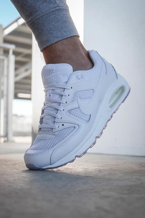 Air Max Command Leather Sneaker Erkek Günlük Spor Ayakkabı Beyaz