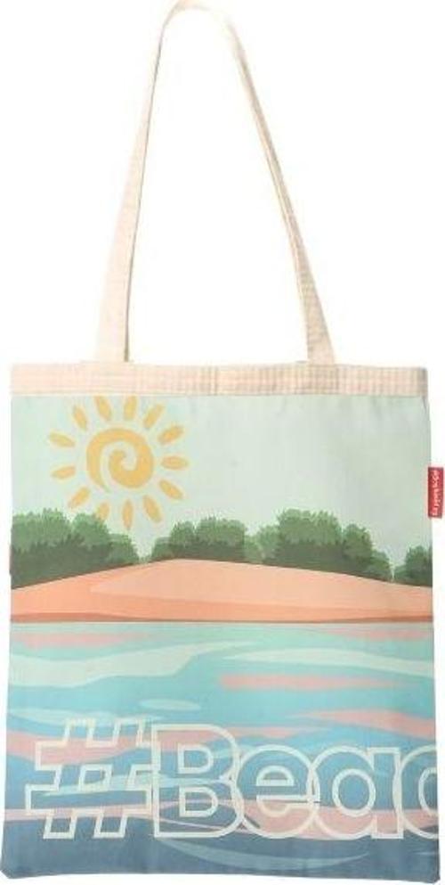 Beach Bag Baskılı Bez Çanta
