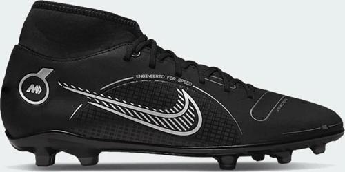 Mercurial Superfly  8 Club FG / MG Soccer Shoes Çoraplı Krampon Siyah