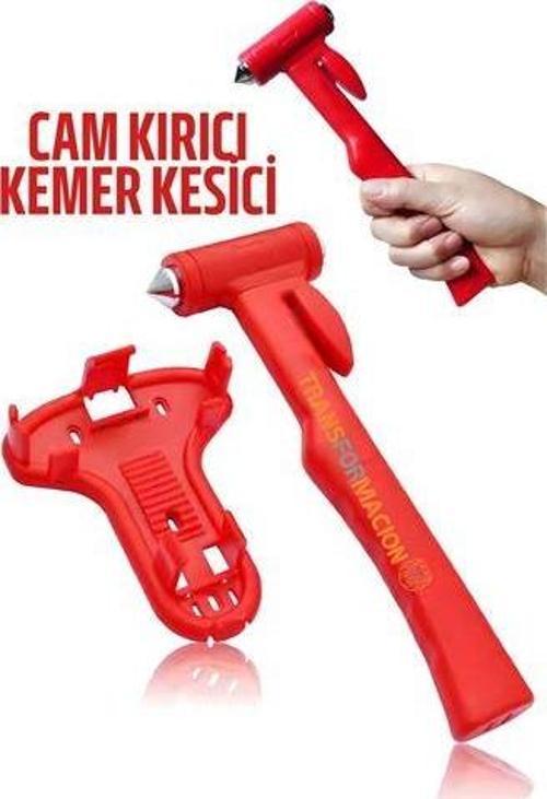 Cam Kırma Çekici Emniyet Kemer Kesici