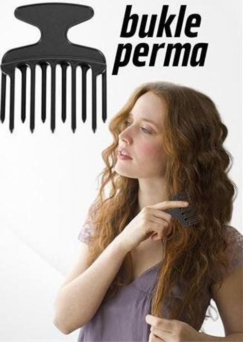 Bukle Tarağı Kıvırcık Saç Açıcı Perma Tarağı 715849