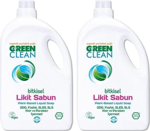 Organik Portakal Yağlı Bitkisel Likit El Sabunu 2,75 lt 2'li