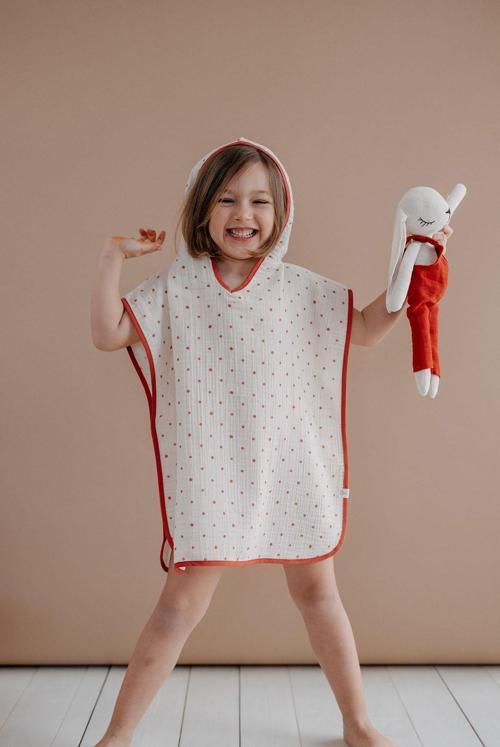 Müslin Panço | Red Dots Ekru 3-5 Yaş
