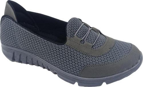 Kadın Gri Spor Babet Ayakkabı