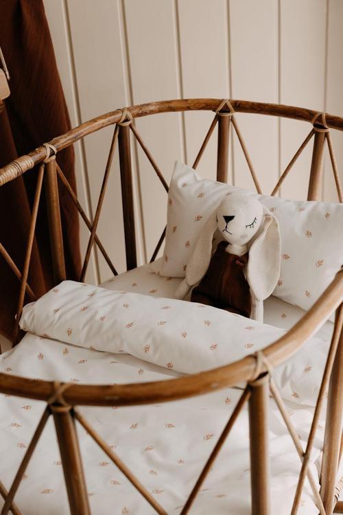 Park Yatak Nevresim Takımı (80X110) | Simple Brown Leaves Kahverengi 80x120 cm