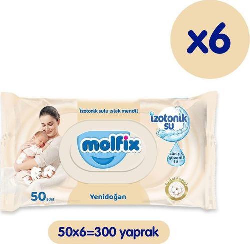 İzotonik Sulu Islak Mendil Yenidoğan 300 Adet