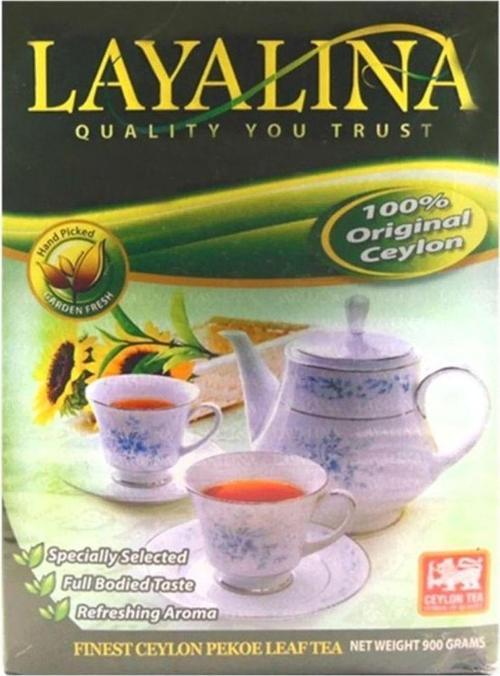 Layalına Tea Ceylon Pekoe Siyah Dökme Çay 900 G