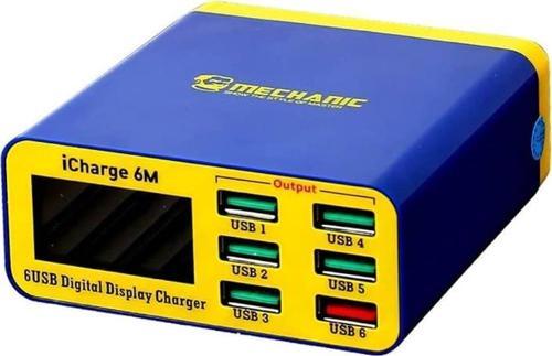 İCHARGE 6M 6 PORT USB AMPER ÖLÇER HIZLI ŞARJ