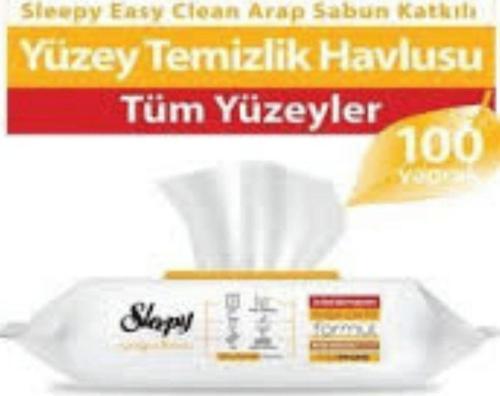 Arap Sabunlu Yüzey Temizlik Havlusu 3X100 'Lü