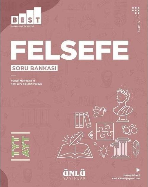 TYT AYT Felsefe BEST Soru Bankası Ünlü Yayıncılık