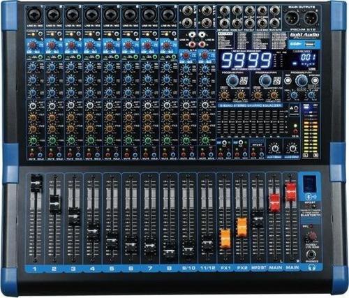 PRO-M 512 12 Kanal Deck Mikser - Gold Audio