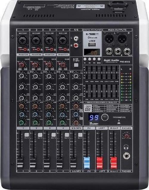 PRO-M 806 6 Kanal Deck Mikser - Gold Audio