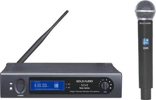 S15 E UHF - Tek El Mikrofon - Gold Audio