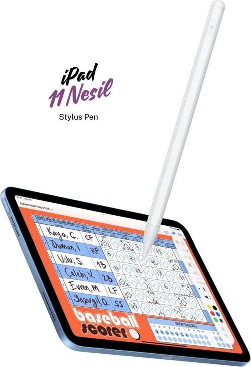 iPad A16 11 Nesil 2025 Avuç İçi Reddetme Özellikli Dokunmatik A3355 iPad Tablet Kalemi