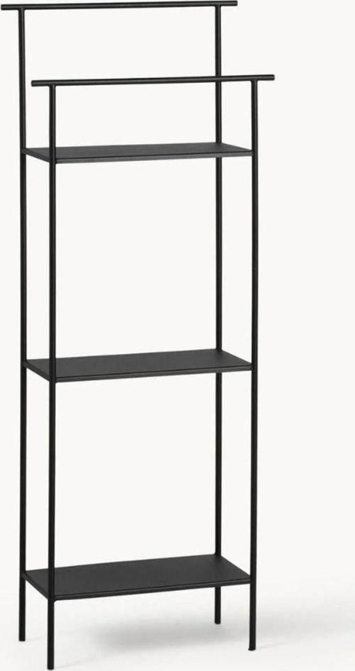 İnce Dora Çok Amaçlı Metal Saclı Banyo Rafı