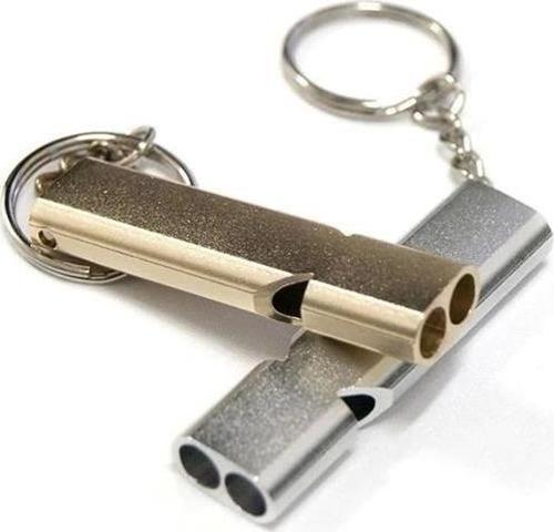 Sos Acil İmdat Düdüğü Alüminyum Islık Anahtarlık Kamp Yürüyüş Aksesuar Araçları