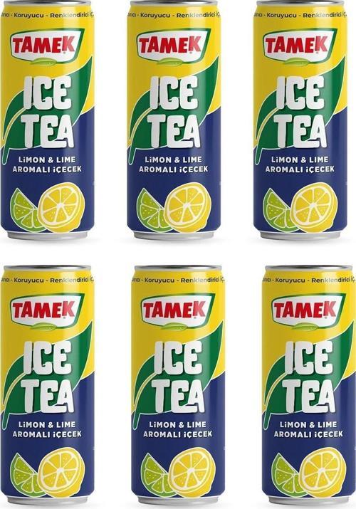 Ice Tea Limon & Lime 330 ml x 6 Adet