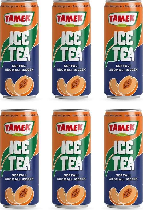 Ice Tea Şeftali 330 ml x 6 Adet