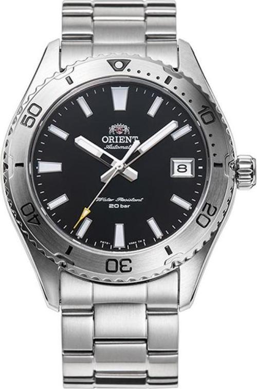 Mako RA-AC0Q01B30B Kurmalı Otomatik Çelik Gri Siyah Kadran 20 ATM 40 mm Erkek Kol Saati