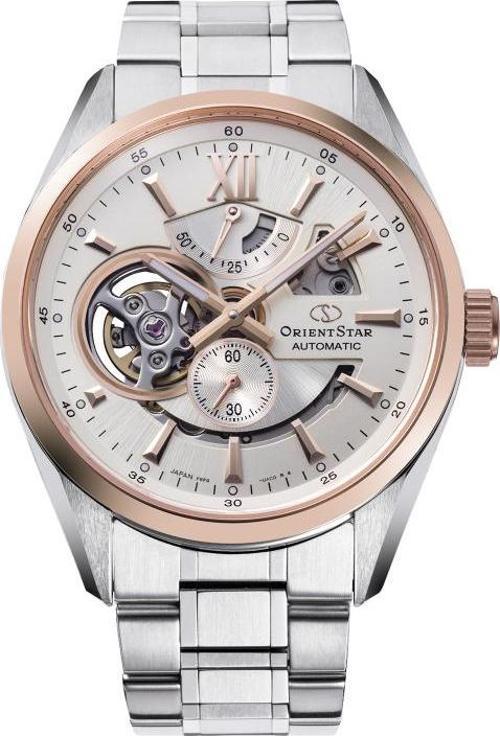 RE-AV0123G00B Kurmalı Otomatik Çelik Gri Safir Cam 10 ATM 39 mm Erkek Kol Saati