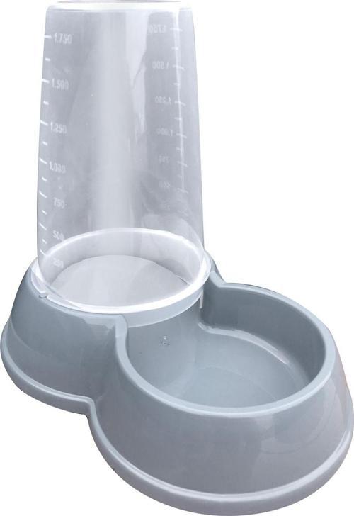 Hazneli Evcil Hayvan Mama Ve Su Kabı 1750 Ml