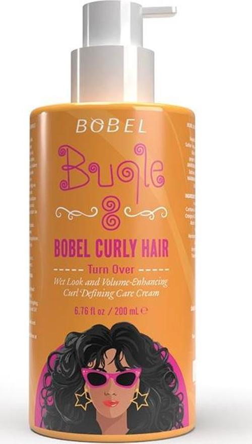 Buqle-8 Islak Görünüm ve Hacim Veren Bukle Belirginleştirici Vegan Bakım Kremi 200 ml