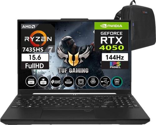 Tuf A15 7435HS 32gb DDR5 512GB SSD WIN11Pro 15.6" Fhd 144Hz 6GB/RTX4050 FA507NUR-LP03537+ZETTAÇNT
